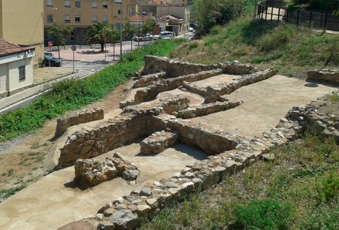 Remains of the Roman Villa of the Capuchins, in Mataró. CC By-SA 3.0 -Vàngelis Villar / Wikimedia Commons