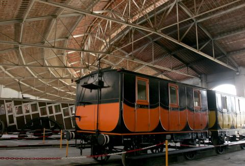 Museo del Ferrocarril de Vilanova i la Geltrú. Press Cambrabcn / Flickr. CC BY-SA 2.0