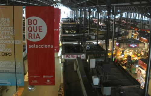 La Boqueria Market. Josep Renalias / Wikimedia Commons. CC BY-SA 3.0
