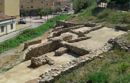 Restes de la Vil·la dels Caputxins, a Mataró. CC By-SA 3.0 -Vàngelis Villar / Wikimedia Commons