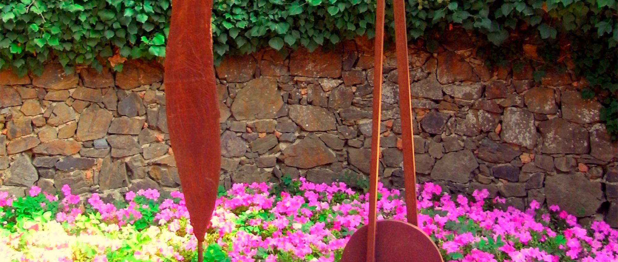 Detalle de "Hèlix de Ferro", en los Jardins de Cap Roig. CC BY-SA 2.0 - Jaume Meneses / Wikimedia Commons