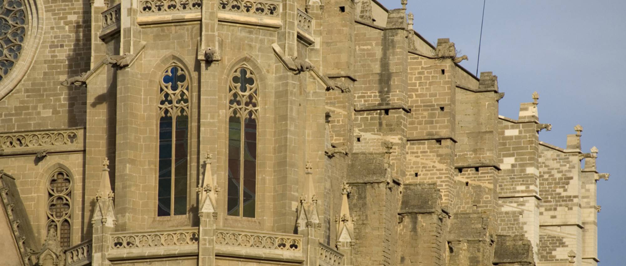 Detail of the Collegiate Basilica of Santa Maria de Manresa. PMRMaeyaert / Wikimedia Commons. CC BY-SA 3.0 ES