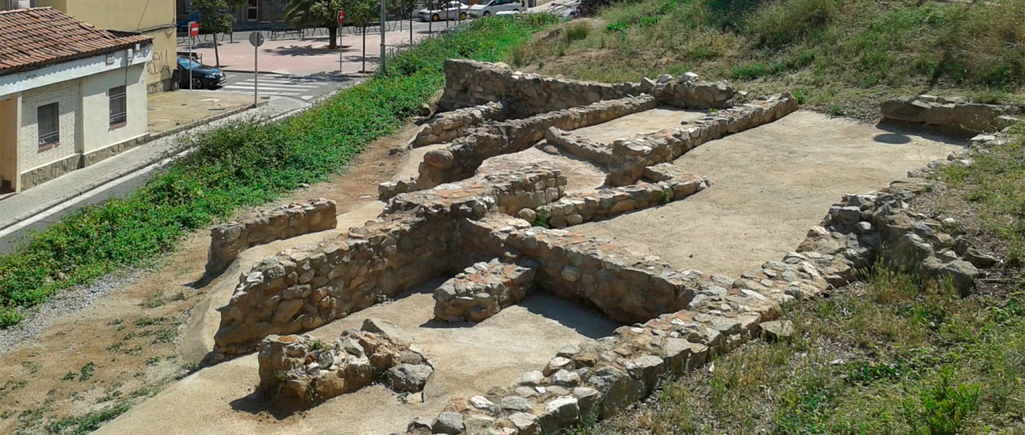 Restes de la Vil·la dels Caputxins, a Mataró. CC By-SA 3.0 -Vàngelis Villar / Wikimedia Commons